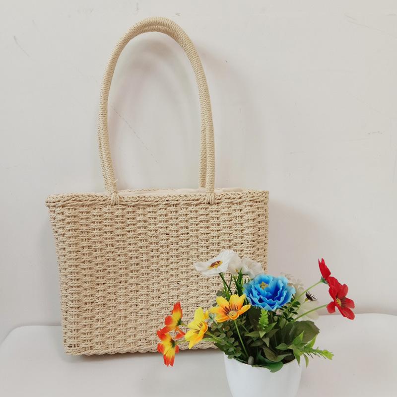 Hand-woven Straw Bag Casual Female Bag Spot