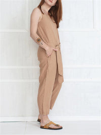 Casual Fashion Solid Color Jumpsuits