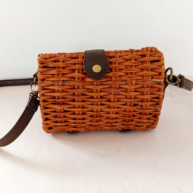 Hand-woven Straw Bag Casual Female Bag Spot