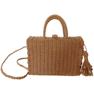 Hand-woven Straw Bag Casual Female Bag Spot