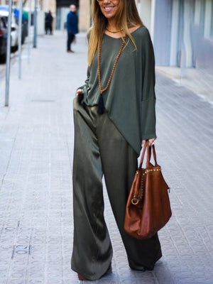 Simple Casual Comfortable Loose Suit