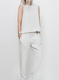 Simple Fashion Casual Loose Top Pants Suit