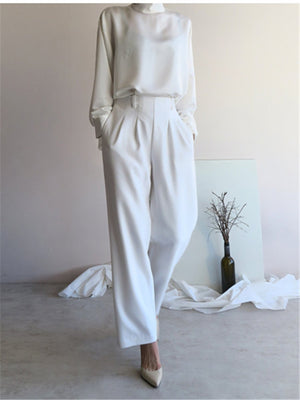 Fashion Casual Loose And Comfortable Top Pants Suit