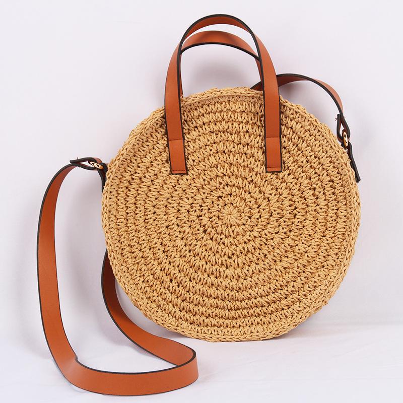 Hand-woven Straw Bag Casual Female Bag Spot