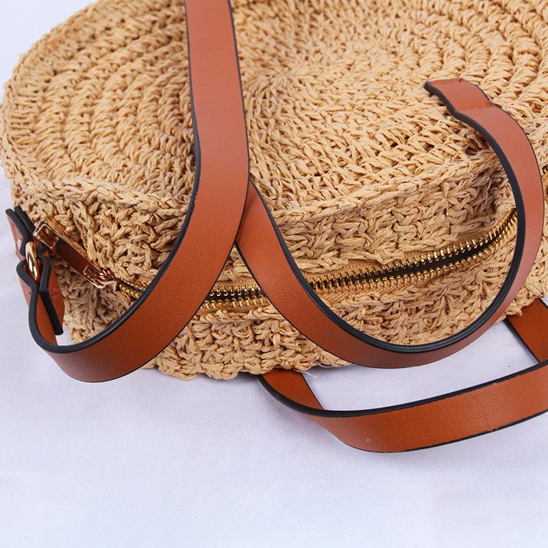 Hand-woven Straw Bag Casual Female Bag Spot