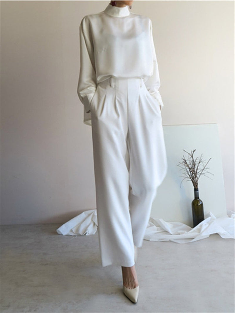 Fashion Casual Loose And Comfortable Top Pants Suit