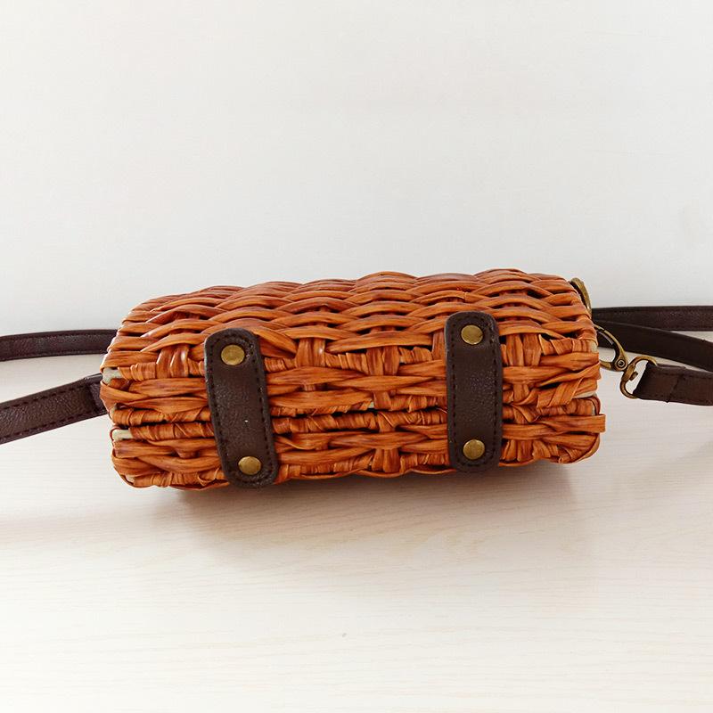 Hand-woven Straw Bag Casual Female Bag Spot