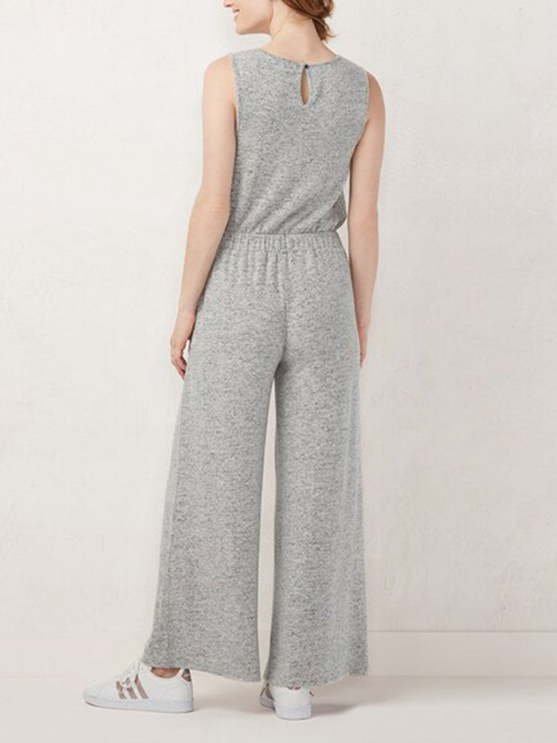 V-neck Casual Loose Two-piece Suit