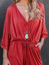 Solid Color Jumpsuit