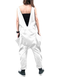 Casual Sling Harem Pants Jumpsuit With Pockets