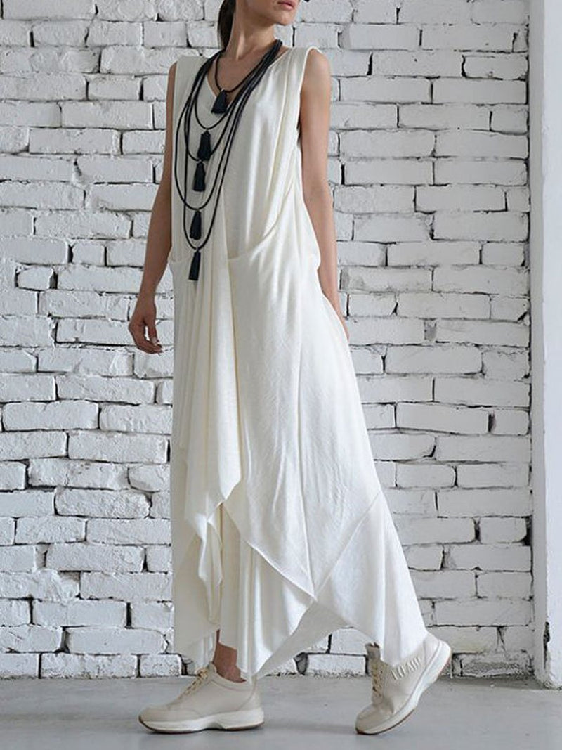 Sleeveless Casual Fashion Loose Dress