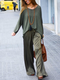 Simple Casual Comfortable Loose Suit