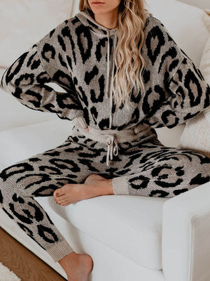 Leopard Casual Suit